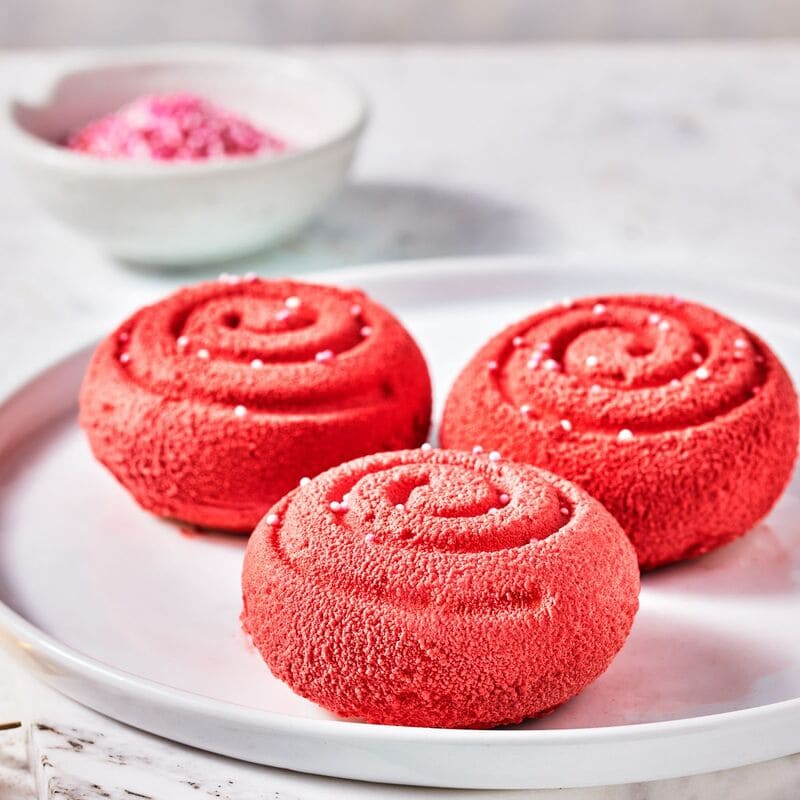 Sprej Velvet sametový efekt červený 100 ml FunCakes